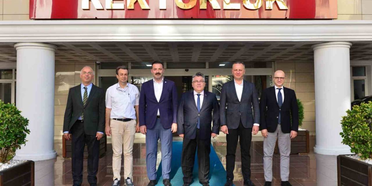 Alan Ve Çağlayan’dan Rektör Özölçer’e Ziyaret