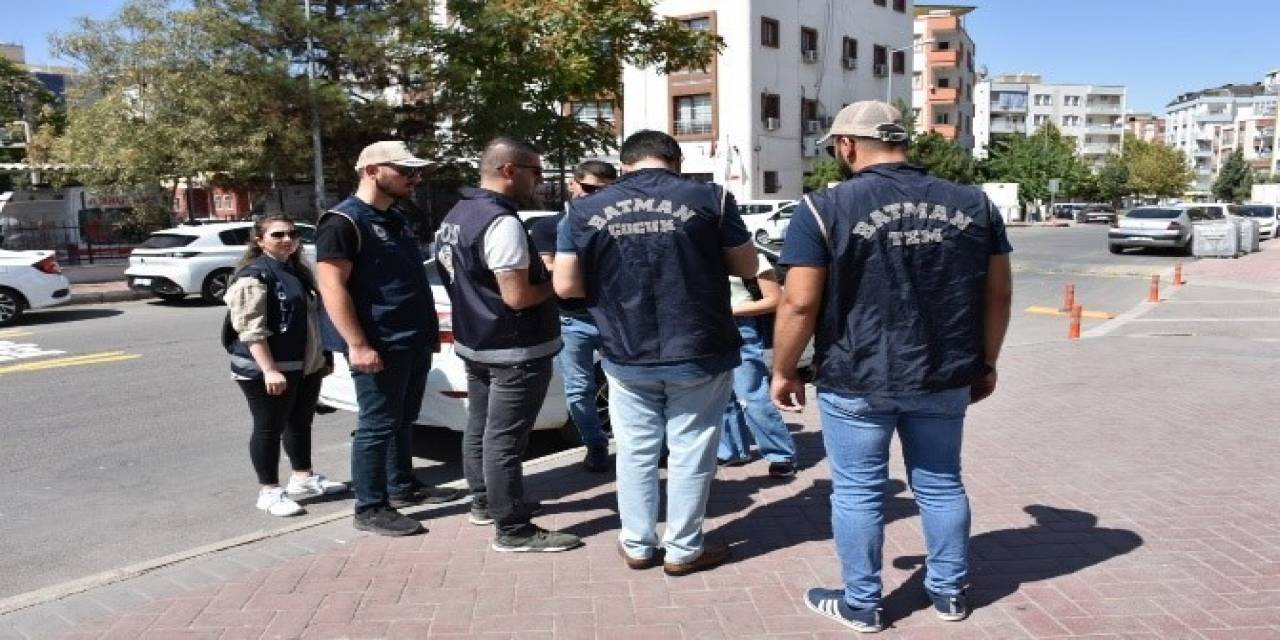 Batman’da Okul Çevrelerinde Eş Zamanlı Denetim Yapıldı