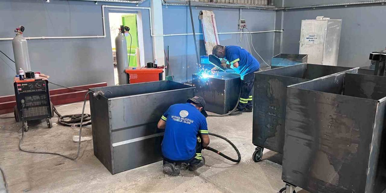Seyhan Belediyesi Kendi Çöp Konteynırlarını Üretecek