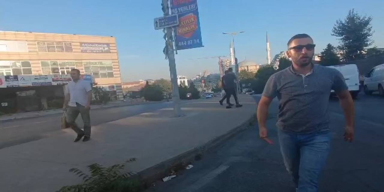 Başakşehir’de "Sinyal" Kavgası Kask Kamerasına Yansıdı