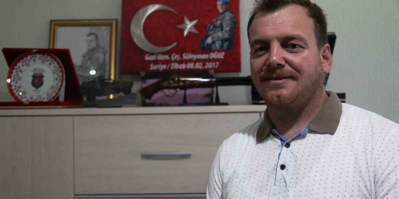 Fırat Kalkanı Gazisi, İkiz Çocuklarının Sat Komandosu Olmasını İstiyor