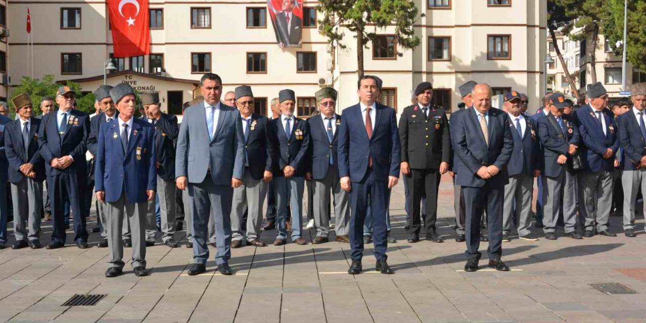 Ünye’de Gaziler Günü Töreni Düzenlendi