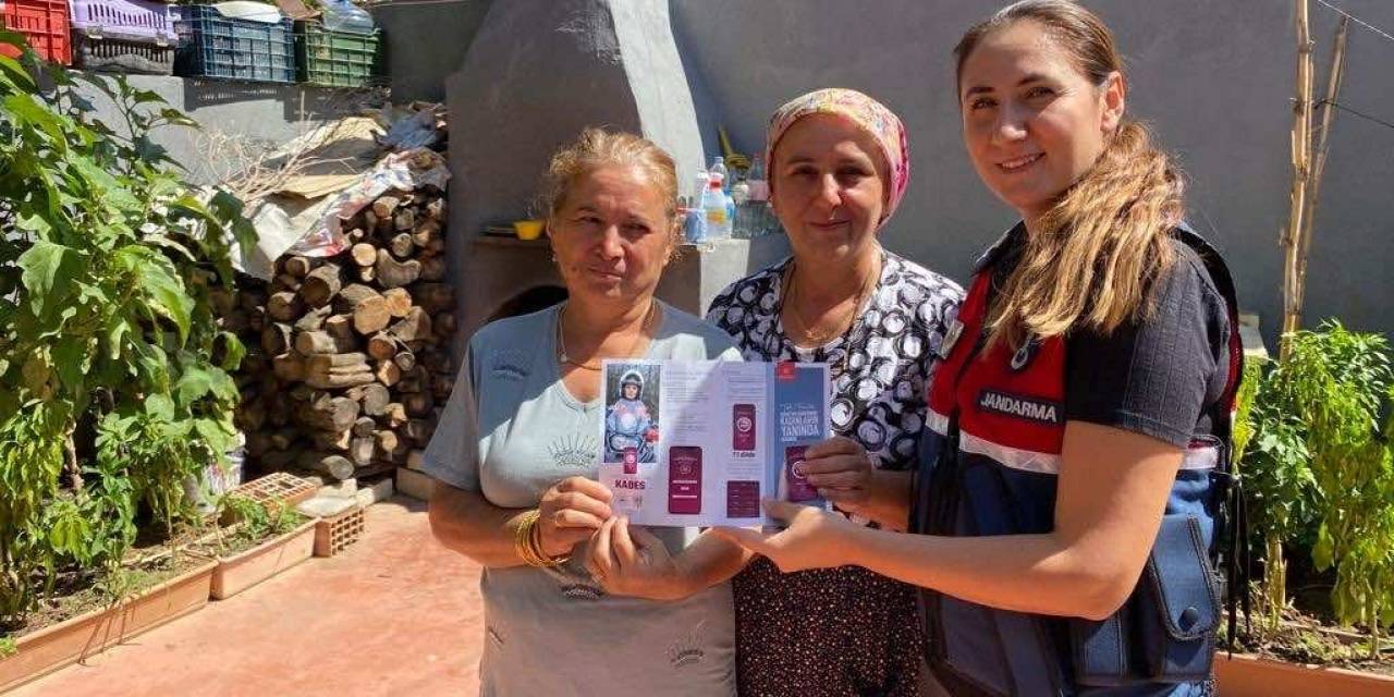 Aydın’da Jandarma Ekipleri Vatandaşlara Kades’i Tanıttı