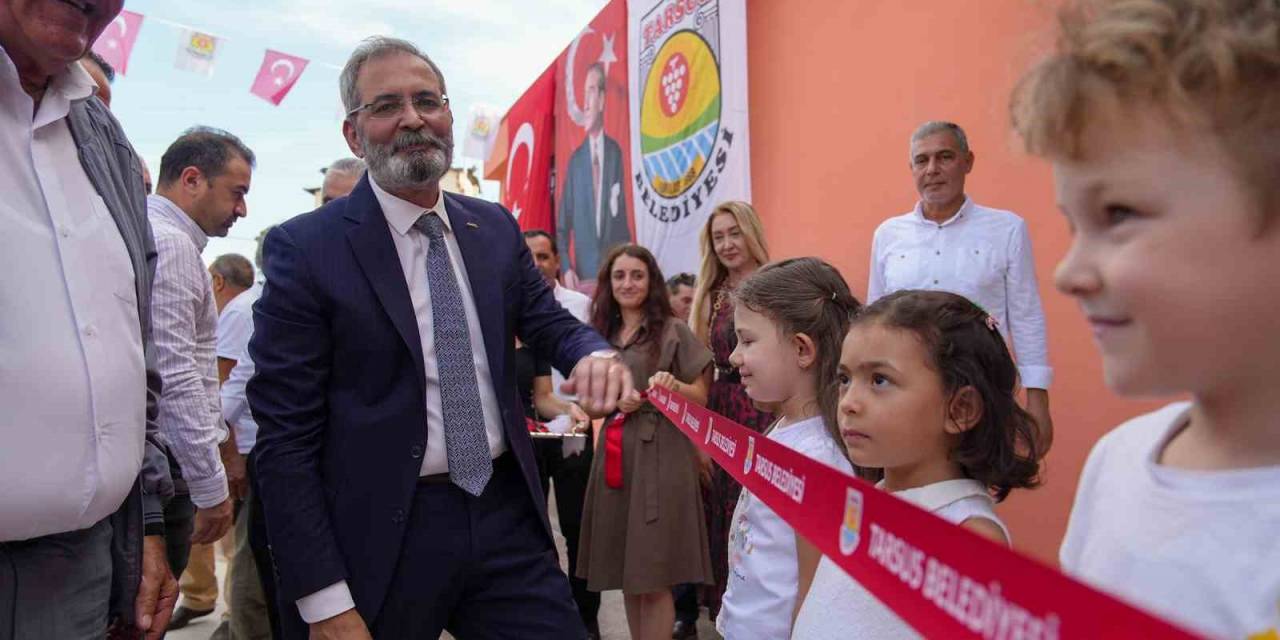 Tarsus Belediyesinin Kreşleri Çocukların Eğitime Katkı Sunuyor