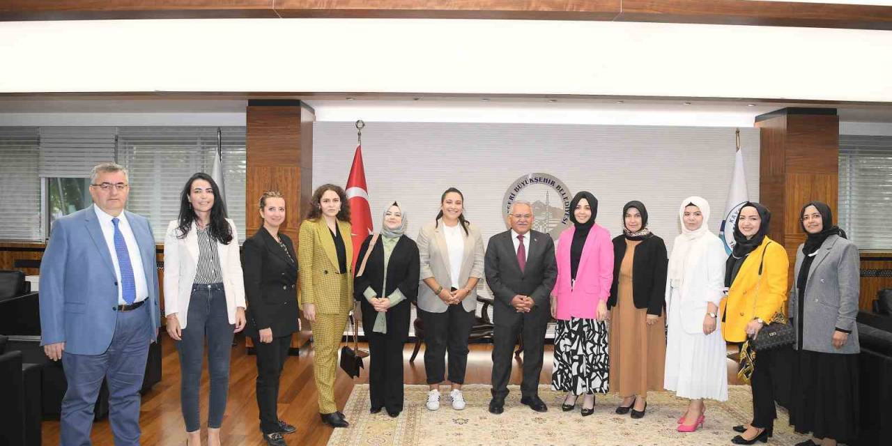 Başkan Büyükkılıç, Kadem Yönetimi İle Bir Araya Geldi