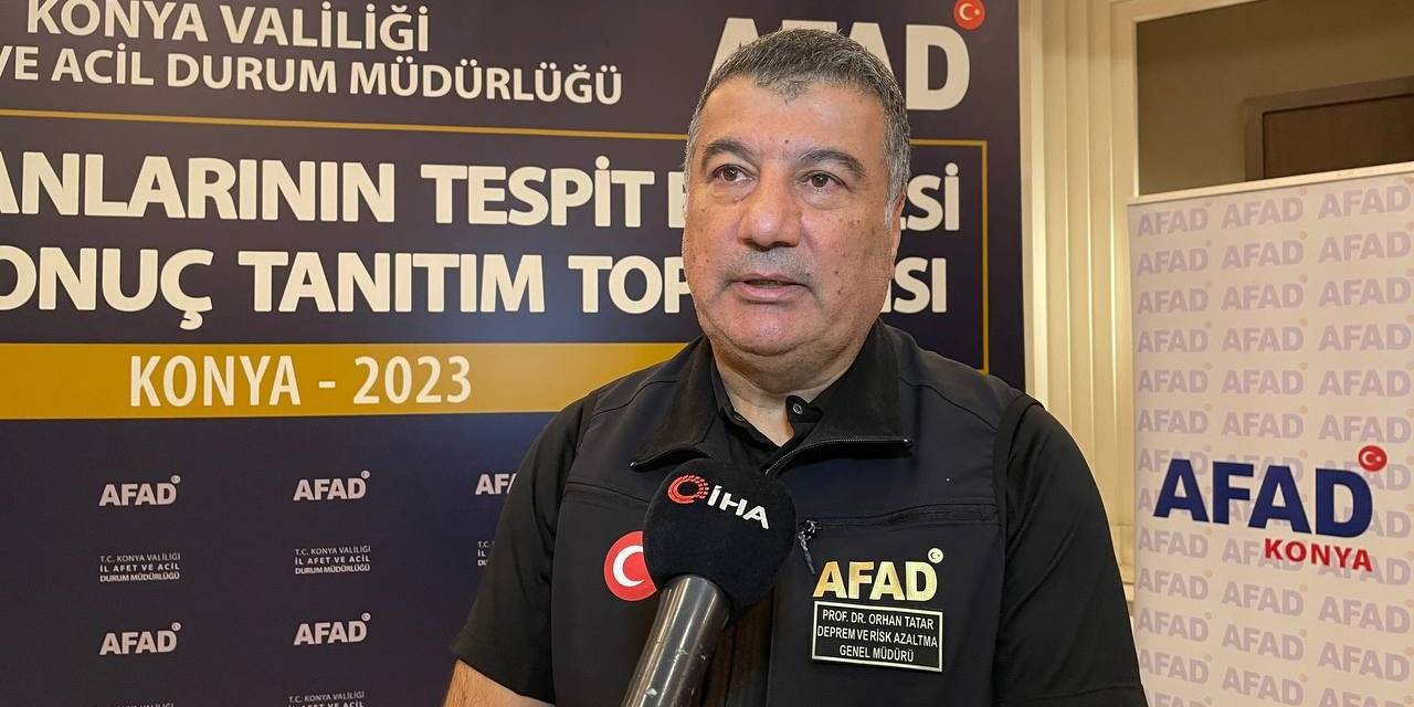 Afad Deprem Ve Risk Azaltma Genel Müdürü Tatar: "Obruk Oluşumlarının Faylarla Ciddi Bir Bağlantısı Olduğunu Görüyoruz"