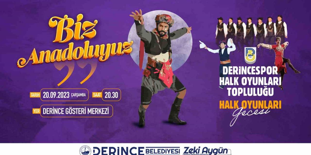 Derince’de Halk Oyunları Rüzgarı