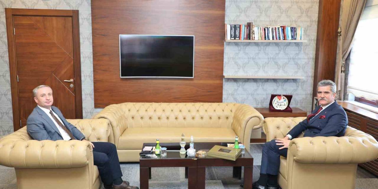 Başsavcı Çalış, Milli Eğitim Müdürü Kökrek’i Ziyaret Etti