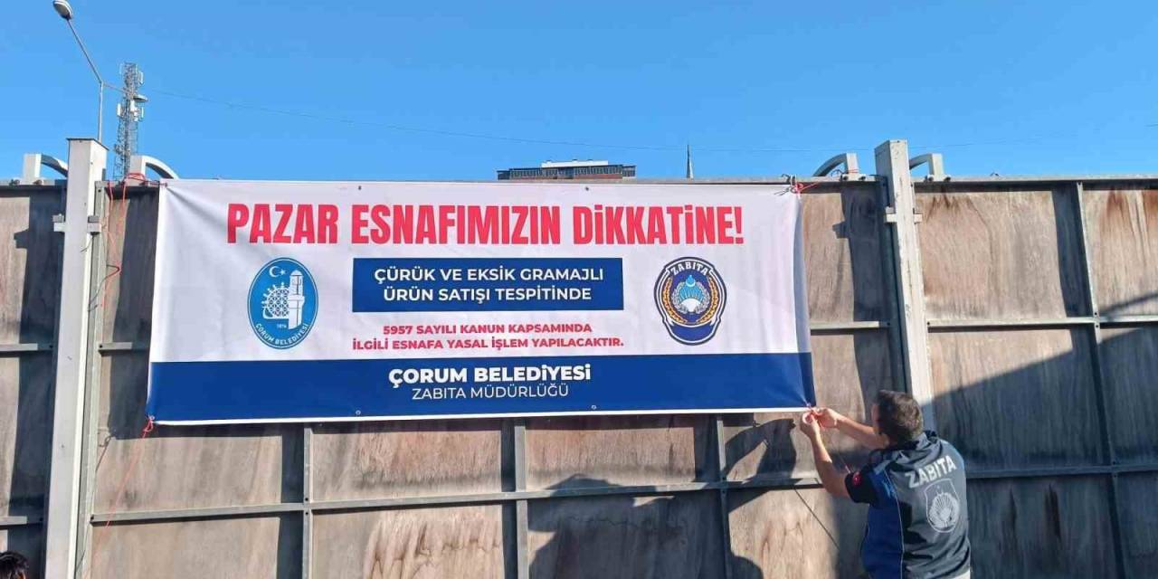 Semt Pazarlarında Sıkı Denetim