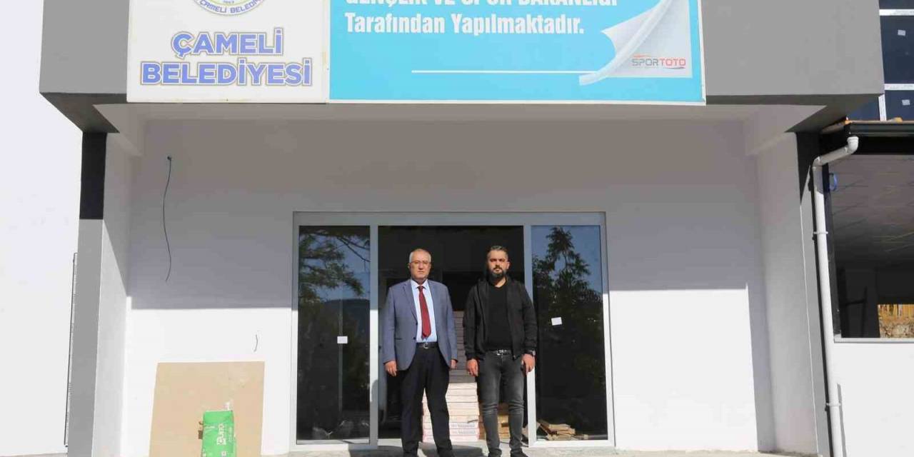 Çameli Gençlik Merkezi Hızla Yükseliyor