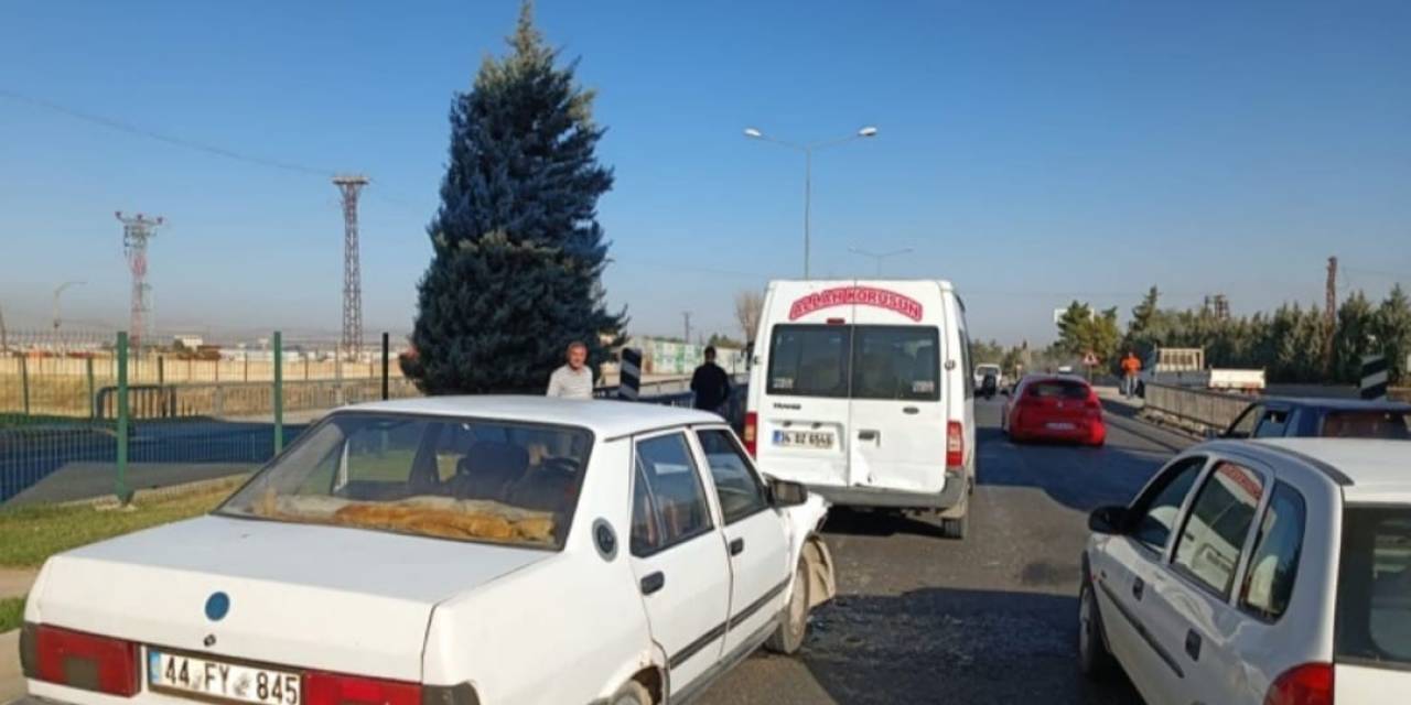 Malatya’da Zincirleme Kaza: 5 Yaralı
