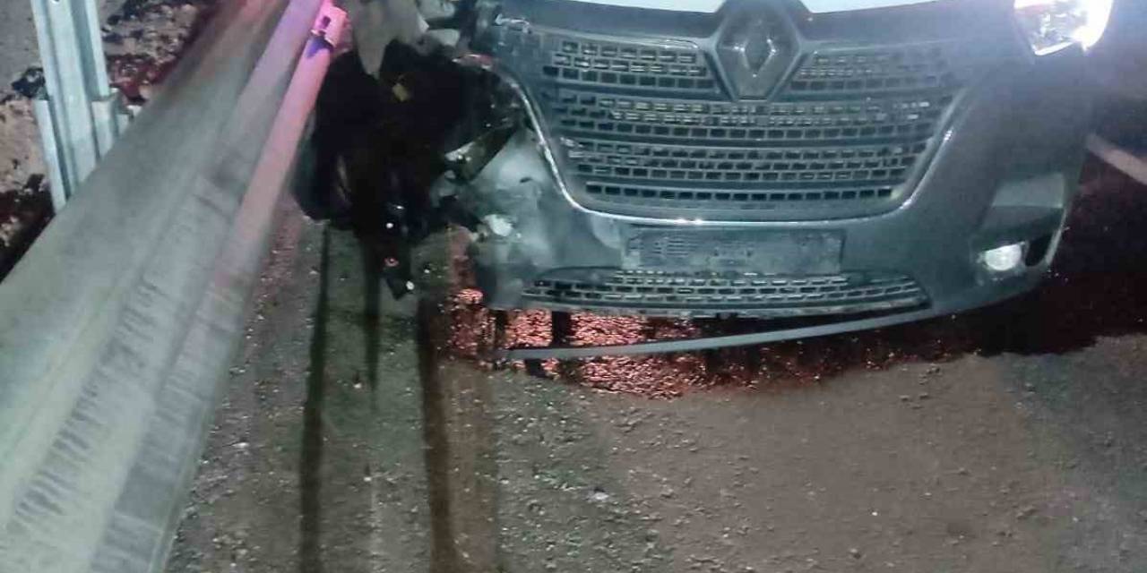Gediz’de Trafik Kazası: 1 Yaralı