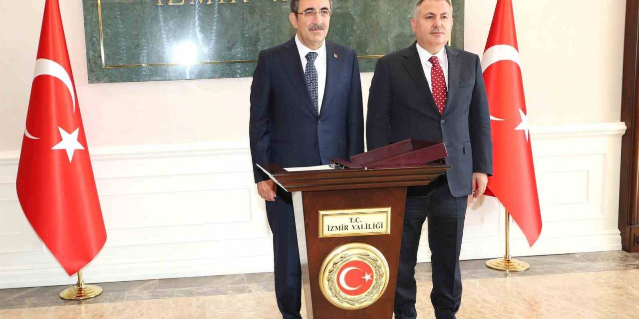 Cumhurbaşkanı Yardımcısı Yılmaz’dan İzmir Valiliği Ve Ak Parti İl Başkanlığına Ziyaret
