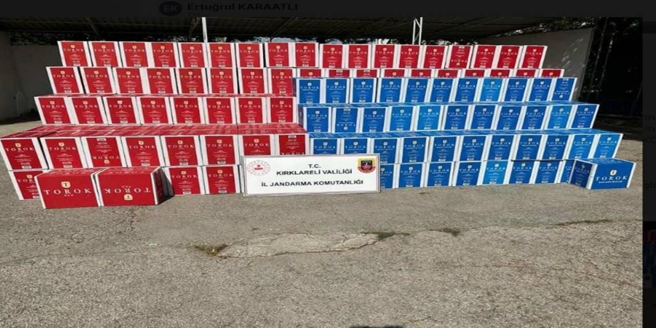 Kırklareli’nde 22 Kilo Esrar Ve 120 Bin Makaron Ele Geçirildi