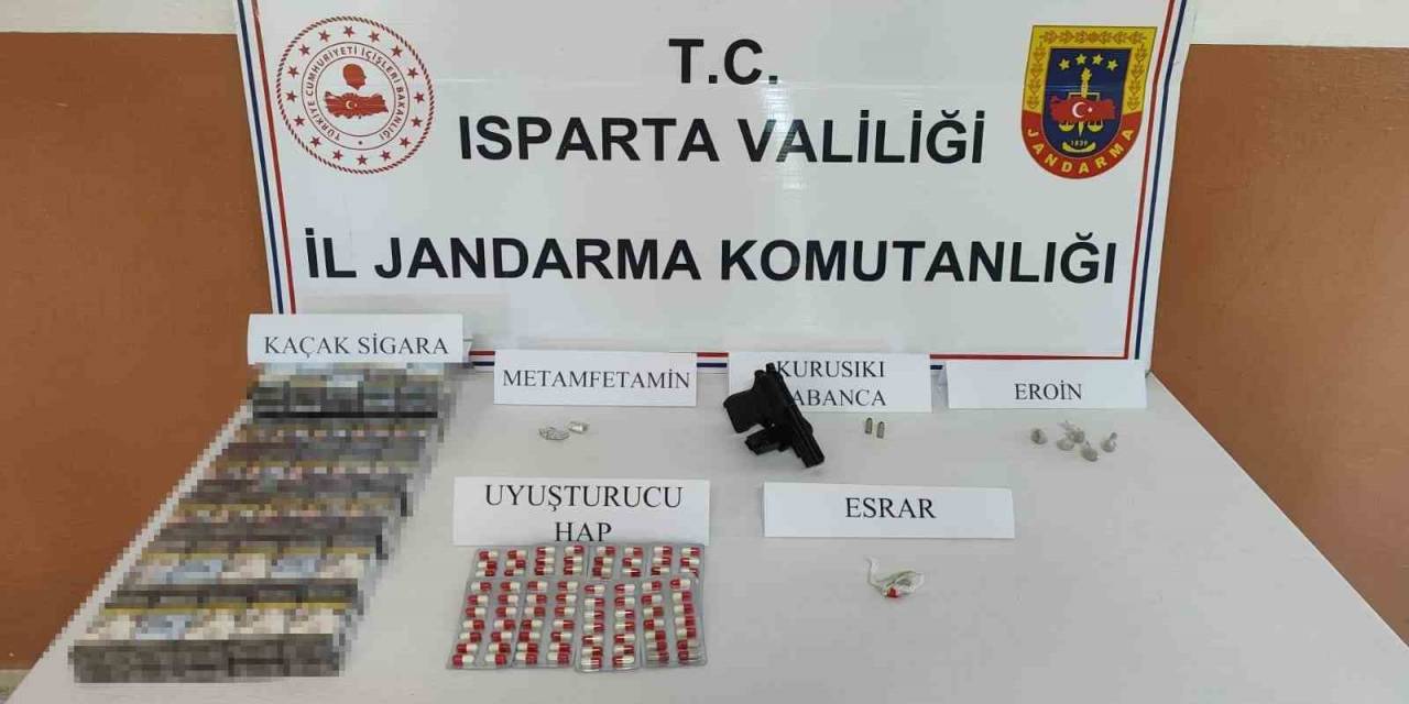 Isparta’da 3 Ayda 126 Şüpheli Yakalandı