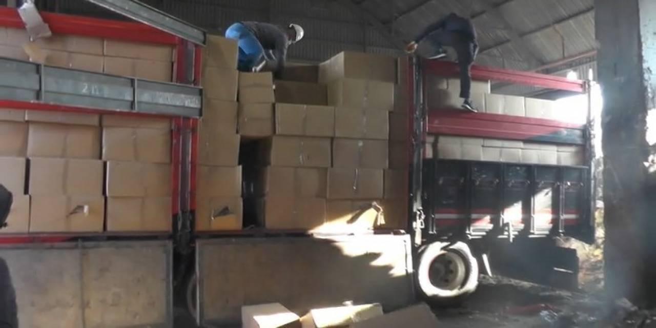 Bolu’da 12 Milyon 770 Bin Makaron Ele Geçirildi