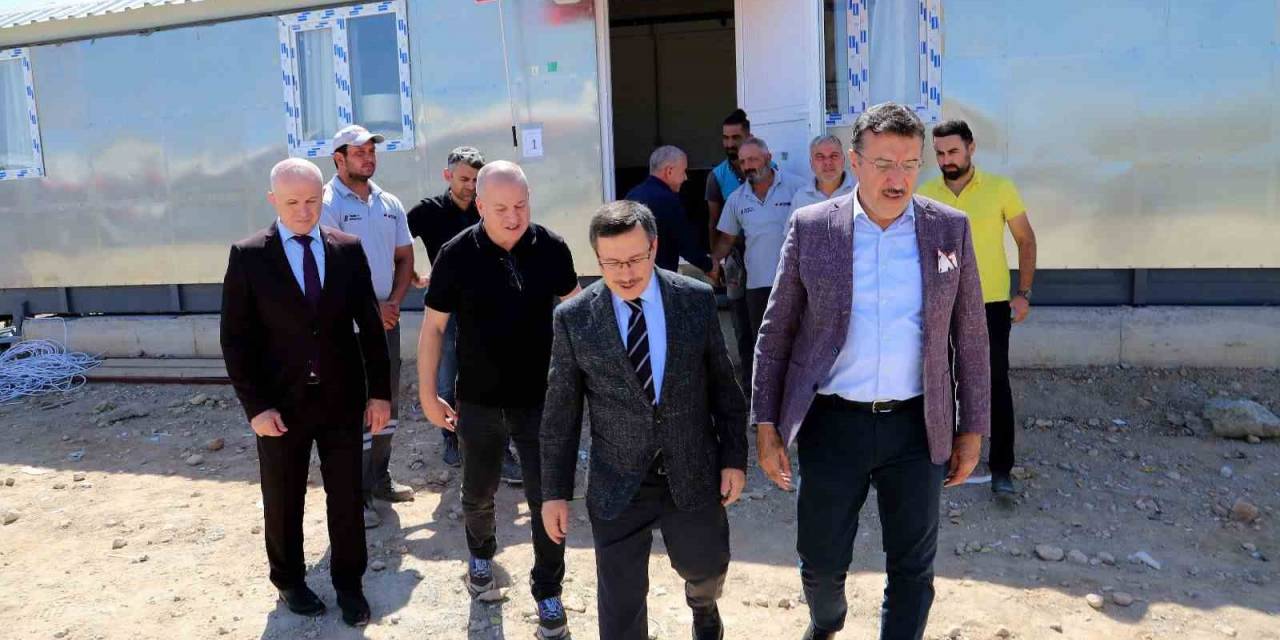 Milletvekili Tüfenkci, Vagon Kent’te İncelemelerde Bulundu