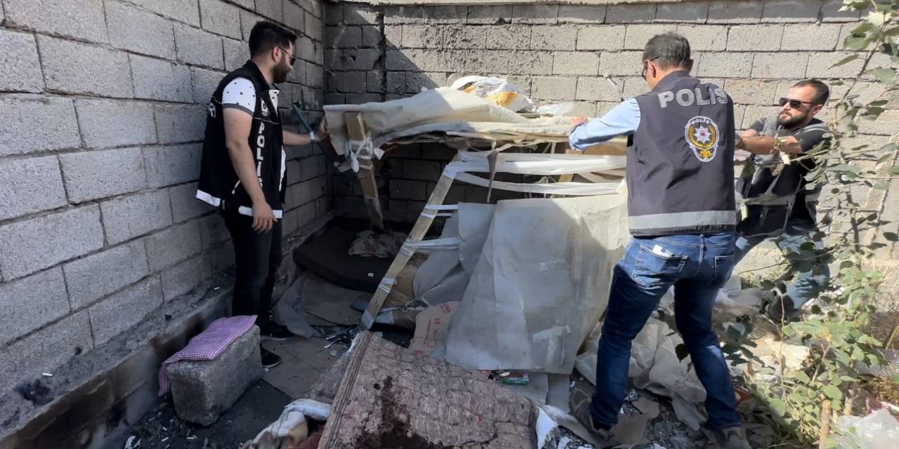 Yüksekova Polisinden Uyuşturucu Bağımlıların Kaldıkları Mekanlara Operasyon