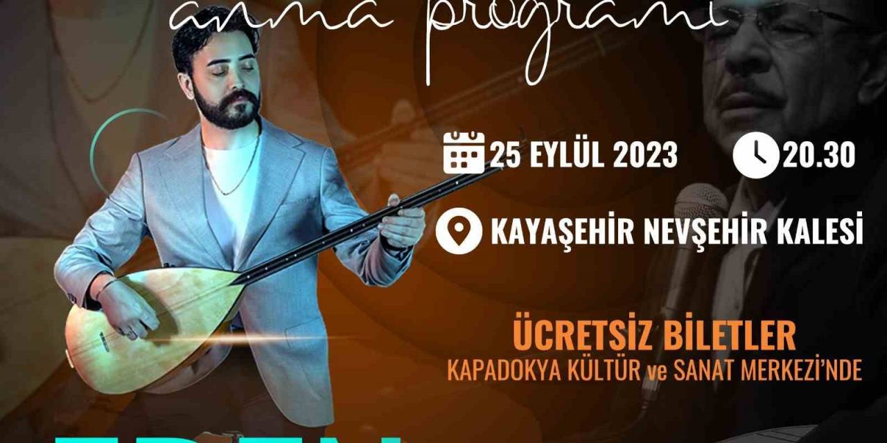 Nevşehir Kalesinde Neşet Ertaş Gecesi