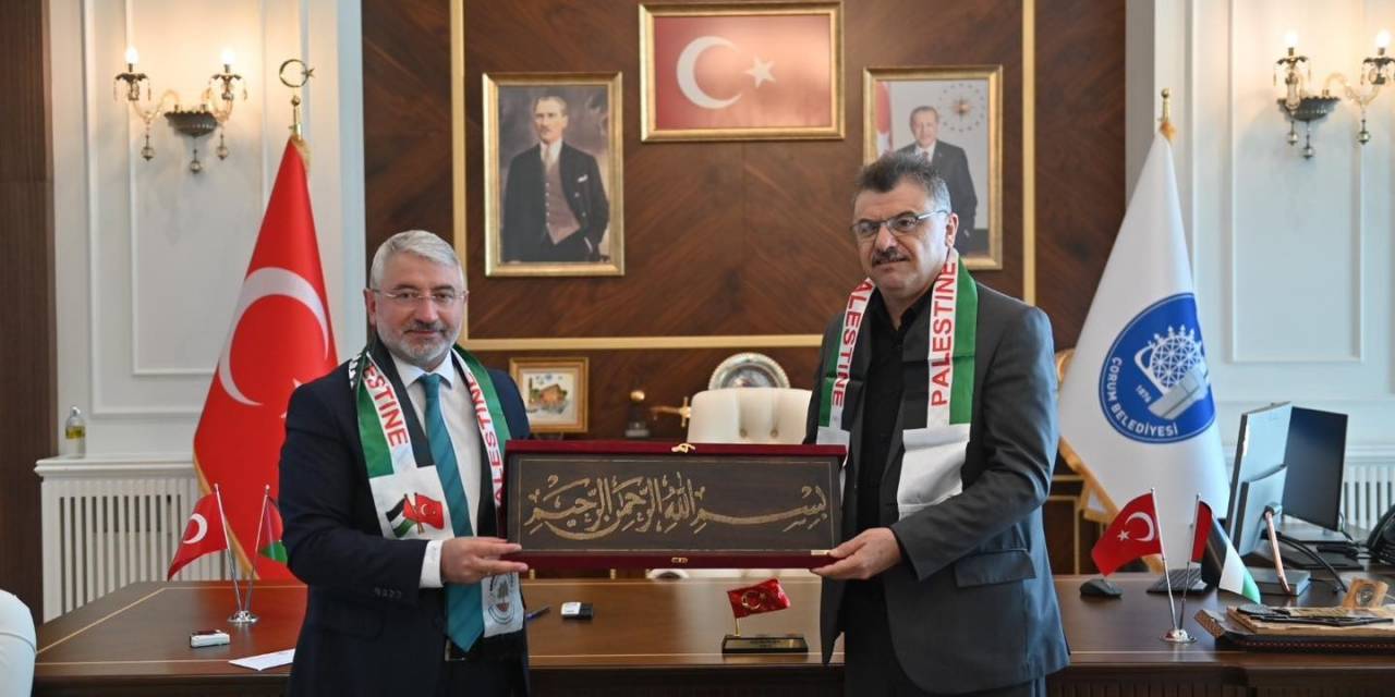 Başkan Aşgın, Filistin Heyetini Ağırladı