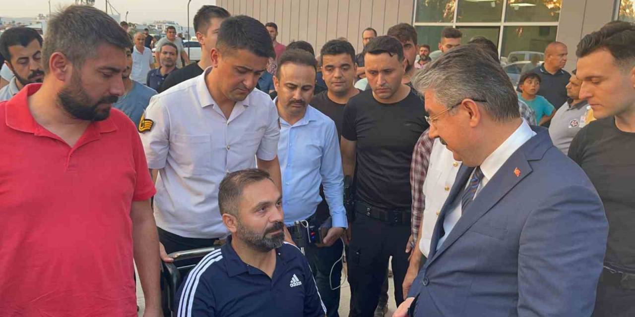 Osmaniye Valisi Yılmaz, Yaralı Askerleri Ziyaret Etti