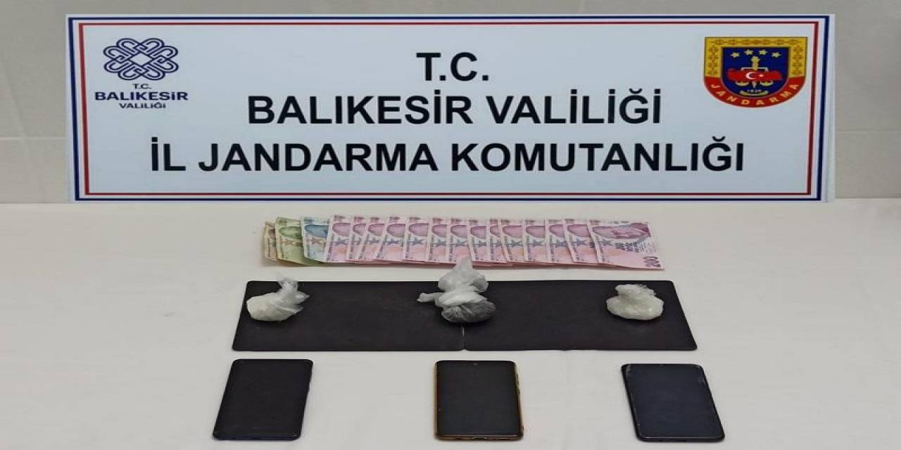Balıkesir’de Jandarmadan Uyuşturucu Operasyonu
