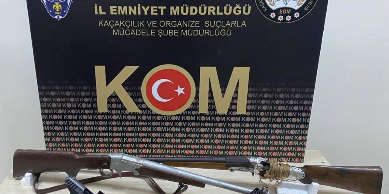 Kars’ta Silah Ve Mühimmat Ele Geçirildi