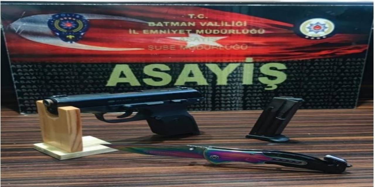 Batman Emniyeti Suçlulara Göz Açtırmıyor: 1 Ayda 51 Tutuklama