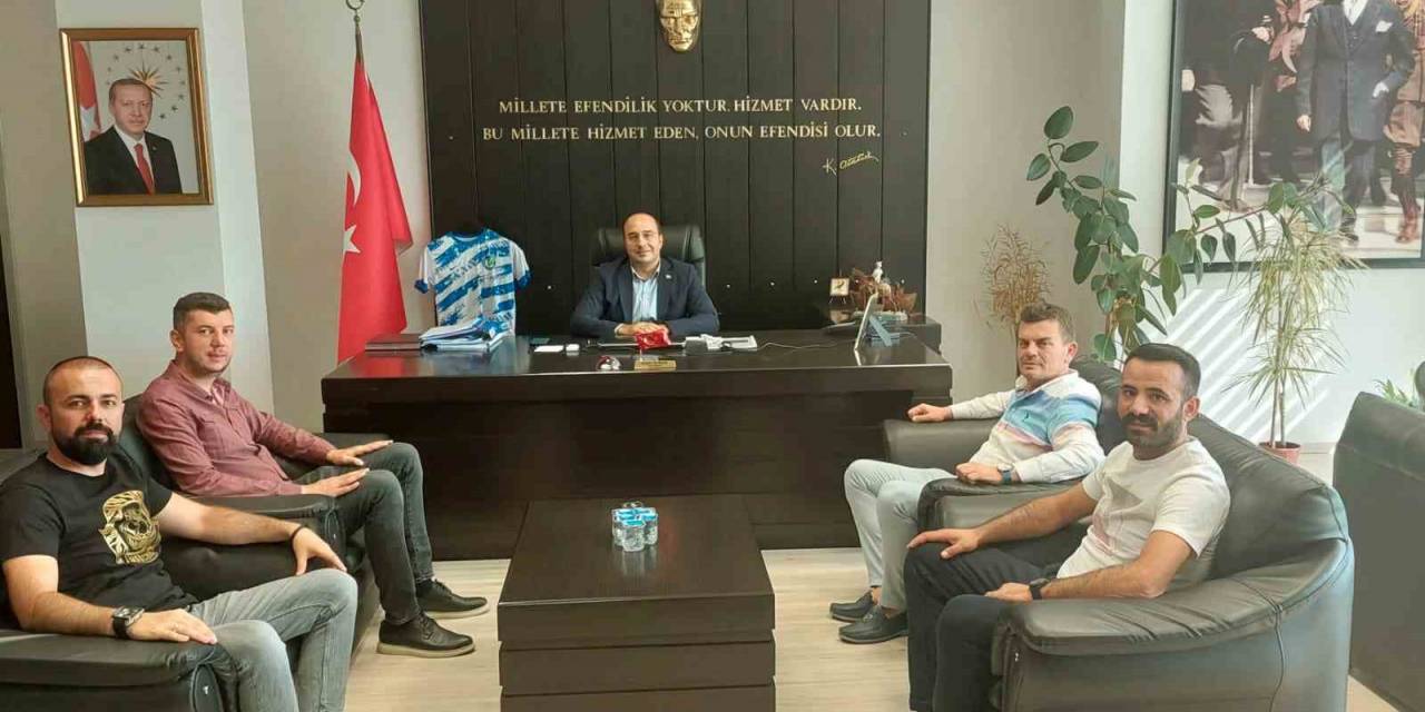 Ergene Velimeşespor Yönetimi, Kaymakam Duman’a Maça Davet Etti