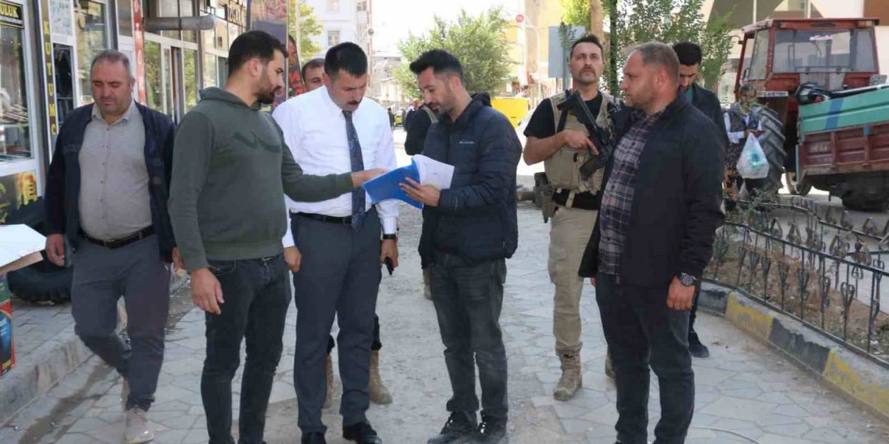 Diyadin’de İnönü Ve Prestij Caddeleri Yenileniyor