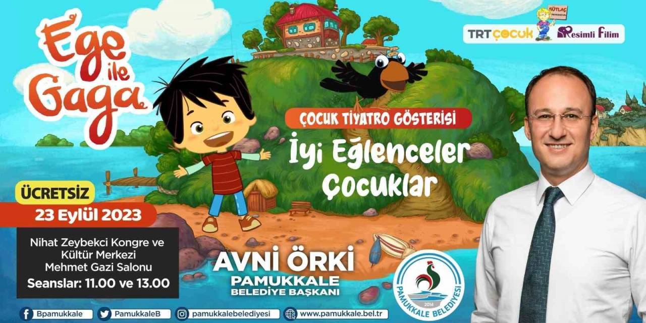 Ege İle Gaga, Pamukkaleli Çocuklarla Buluşuyor