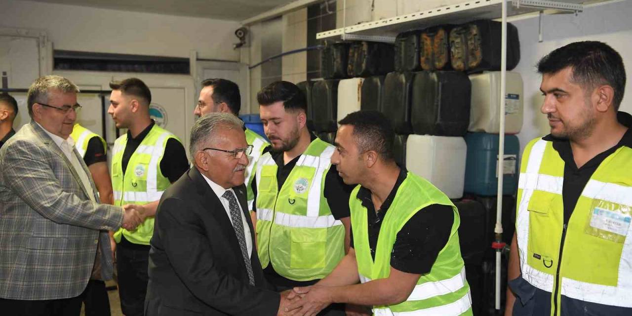 Başkan Büyükkılıç’tan Teknik Ziyaret