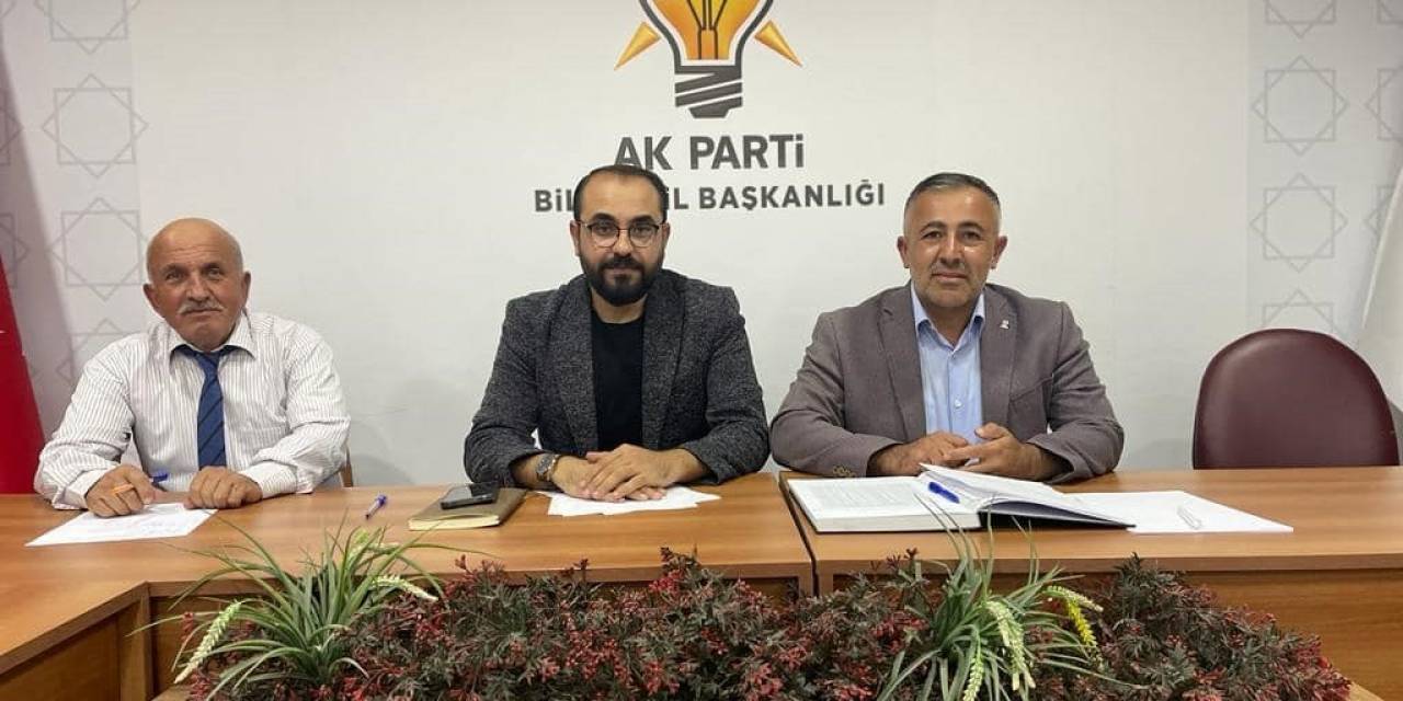 Ak Parti Merkez İlçe Başkanlığı Toplantısında Yerel Seçimler Ele Alındı