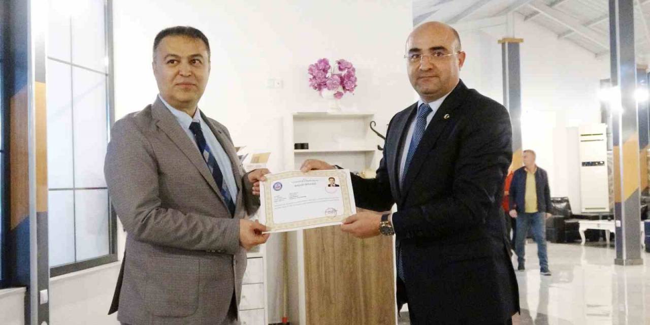 Tavşanlı’da Özkan Parlak’a Veda