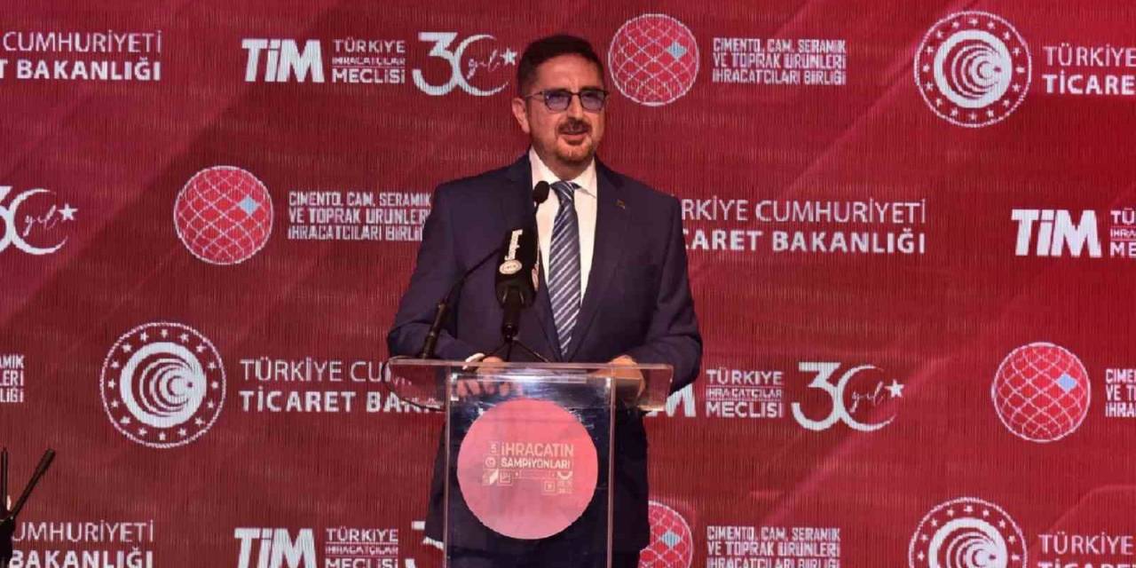 Çimento, Cam Ve Seramik Sektörleri 5 Yılda İhracatını Yüzde 78 Arttırdı