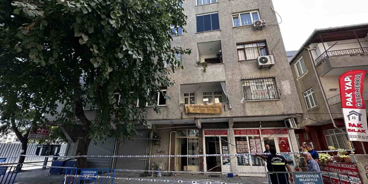 Bahçelievler’de Kolonu Patlayan Bina Boşaltıldı