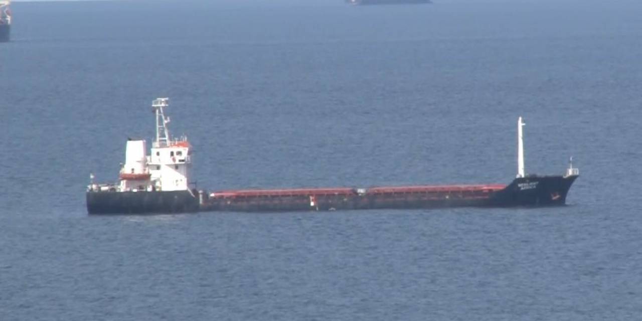 Ukrayna Tahılını Taşıyan Gemi İstanbul Boğazı Açıklarında