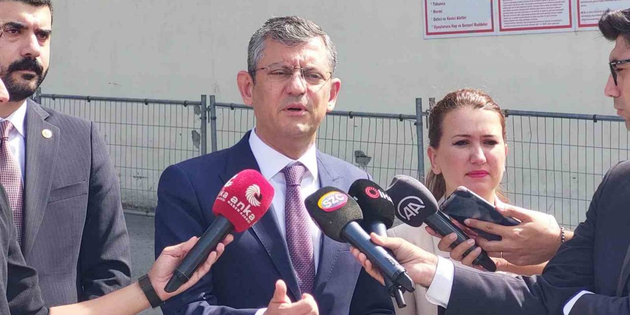 Özgür Özel, Bakırköy Cezaevi’ndeki Tutuklulara Ziyaretlerde Bulundu