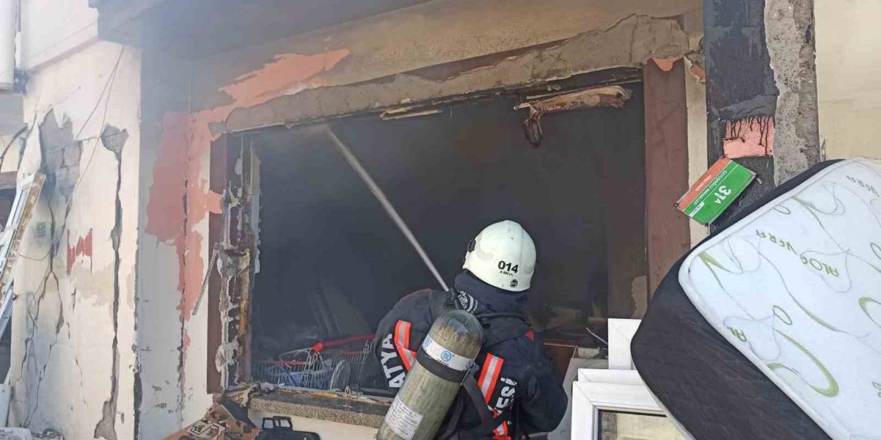 Malatya’da Ev Yangını
