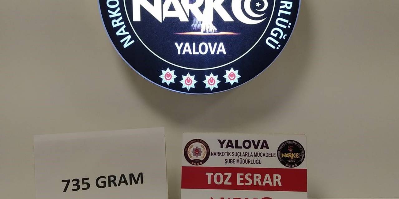 Yalova’da Uyuşturucu Operasyonu: 2 Tutuklama