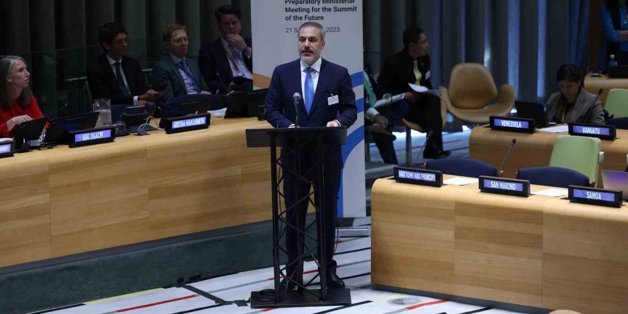 Dışişleri Bakanı Fidan, Geleceğin Zirvesi Bakanlar Düzeyinde Hazırlık Toplantısı’na Hitap Etti