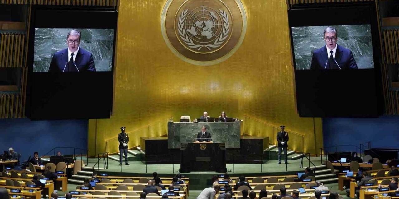 Sırbistan Cumhurbaşkanı Vucic, Bm’de Batı’yı Uluslararası Hukuku İhlal Etmekle Suçladı