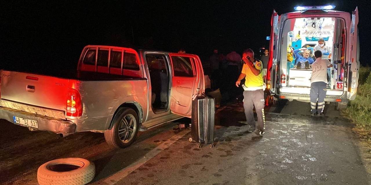 Kontrolden Çıkan Araç Kamyona Arkadan Çarptı: 1 Yaralı