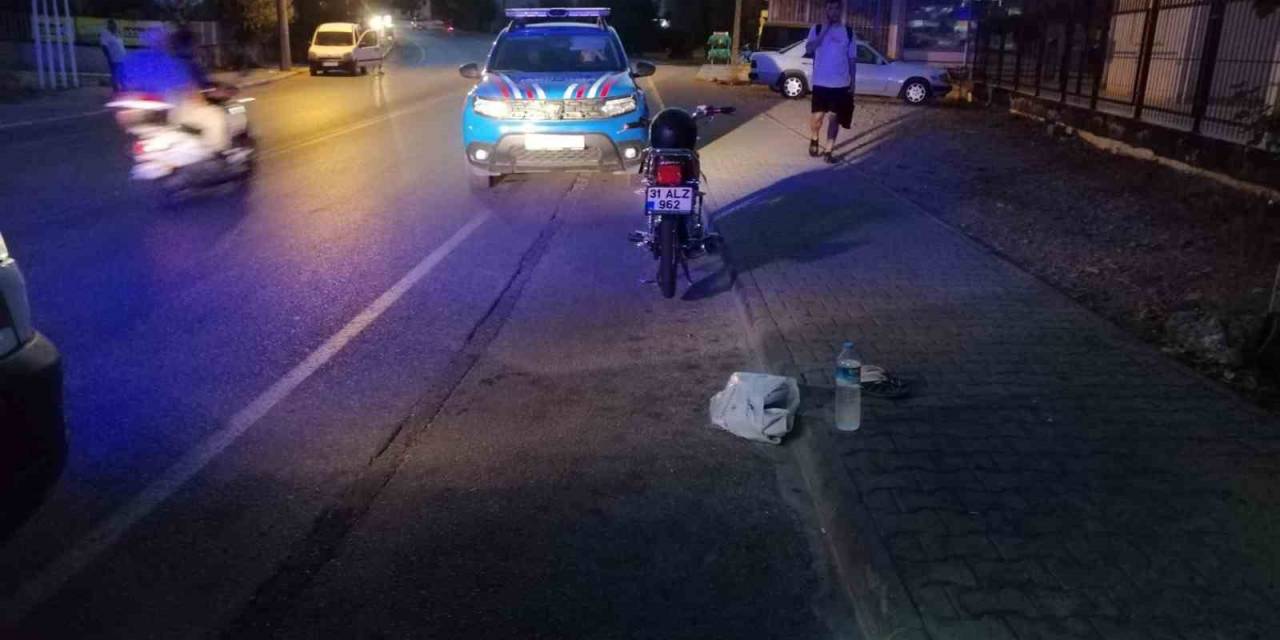 Manavgat’ta Motosiklet Kazası: 1 Yaralı