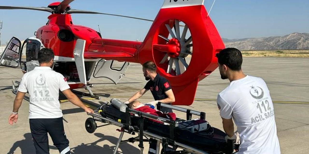 Şırnak’ta Ambulans Helikopter Demhat Bebek İçin Havalandı