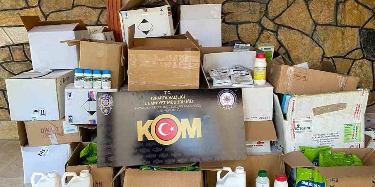 Kaçakçılık Operasyonunda Sahte Zirai İlaç Ele Geçirildi
