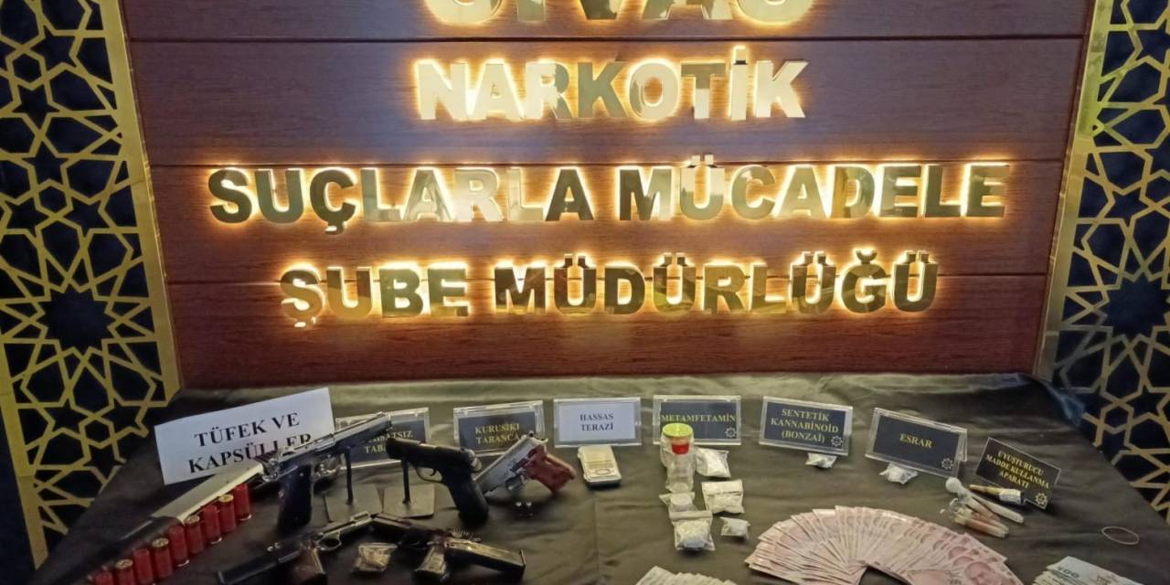 Sivas’ta Uyuşturucu Operasyonları, Binlerce Lira Ele Geçirildi