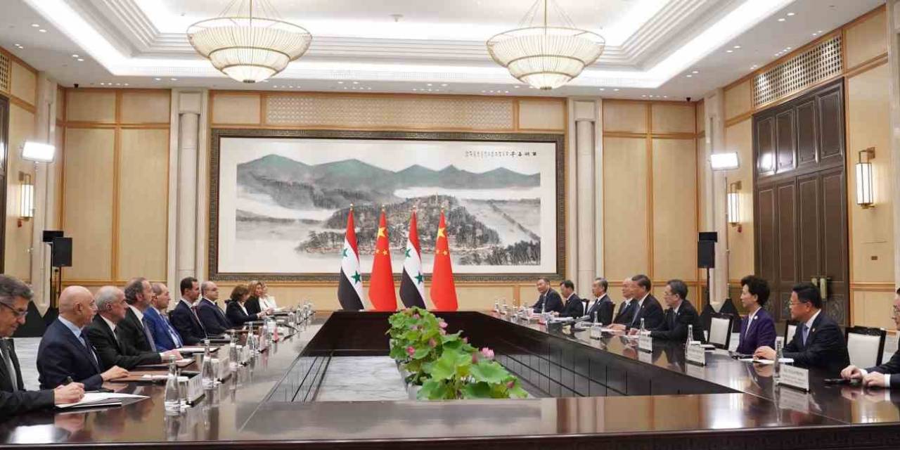 Esad, Çin Devlet Başkanı Xi İle Görüştü