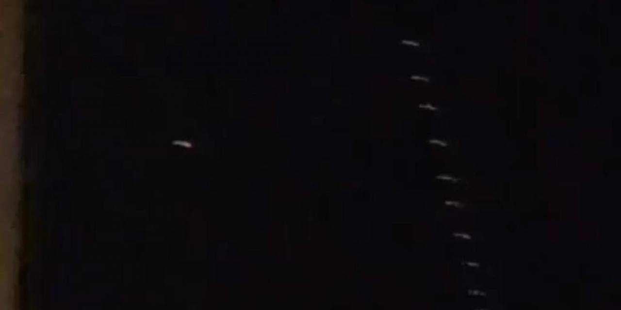 Elazığ Semalarında ’starlink’ Uyduları Görüldü