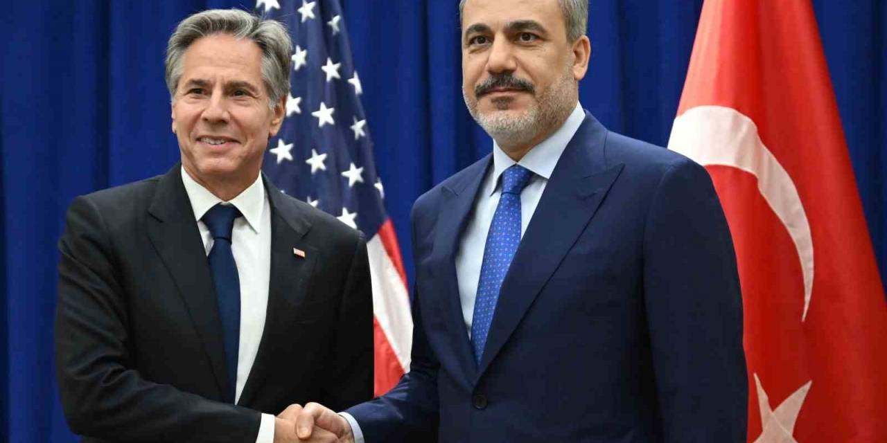 Dışişleri Bakanı Fidan, Abd Dışişleri Bakanı Blinken İle Görüştü